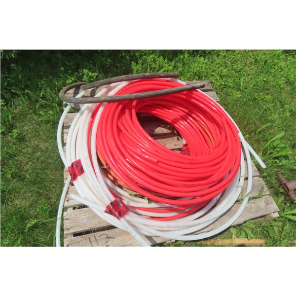 Pallet Lot: 5/8" Tubing, 1/2" Pex and More