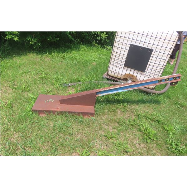 Bucket Mount Boom