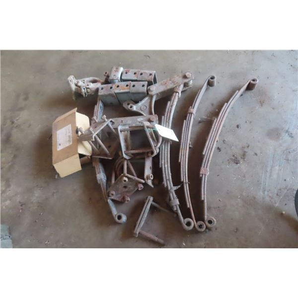Leaf Springs, U-Bolts, and Pintle Hitch