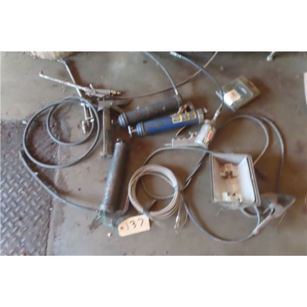 Grease Guns, Wire Cable, and More