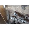 Image 5 : Rolling Wood Shelf Cart with Wrenches, Pipe, Oil Filter Wrenches, Oversize Sockets & More