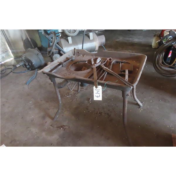 Forging Table with Tools