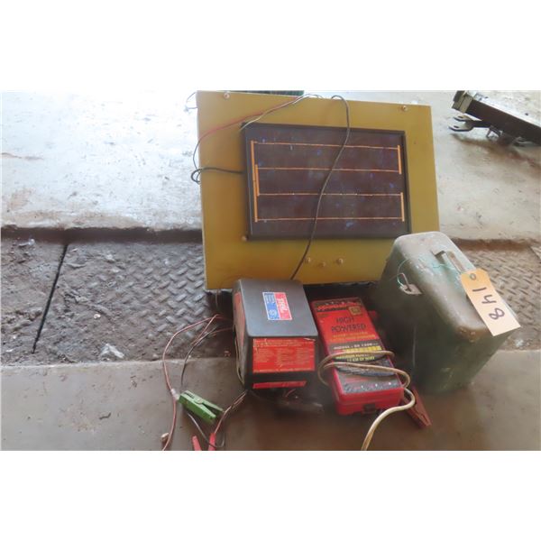 Electric Fence Energizers and Solar Panel