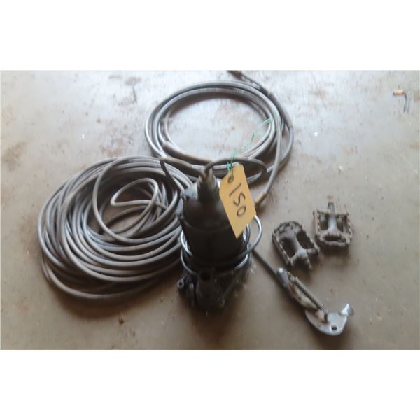 Sump Pump, Air Hoses, and More