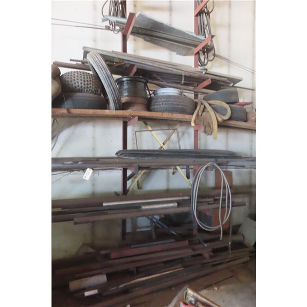 Steel Pipe, Rod & Angle: 1/2 to 3" Diameters, 4" x 2" & 4" x 3" Rectangular, 11" to 195"  Lengths 