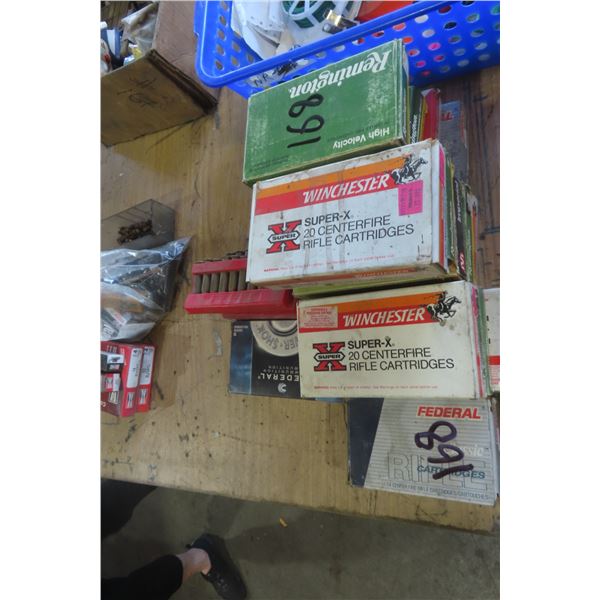 Brass Casings:  270 and 22-250