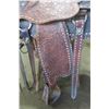 Image 3 : Western 16" Saddle with Bridle