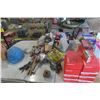 Image 1 : Hilti Fasteners (27 Short), Nuts, Washers, Bolts, Chalk Line, Safety Glasses