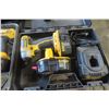 Image 4 : DeWalt 18V Cordless: 2 Drills, Impact, 3 Chargers, 3 Batteries and Cases