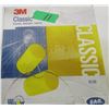 Image 1 : SHELF PULLS (AS IS):  CLASSIC 3M EAR PLUGS (200 PAIR) - BOX