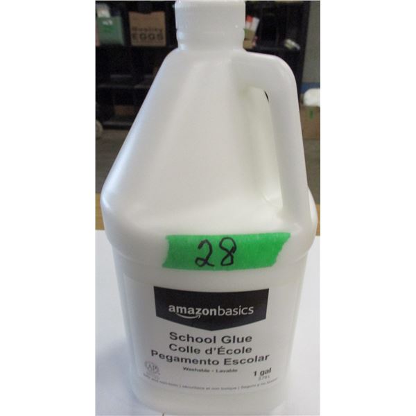 SHELF PULLS (AS IS):  SCHOOL GLUE (GALLON) - JUG