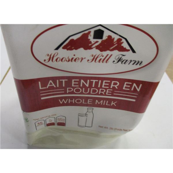 SHELF PULLS (AS IS):  POWDER WHOLE MILK (2 LBS) - JAR