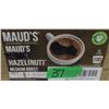 Image 1 : SHELF PULLS (AS IS):  MAUDS HAZELNUT FLAVOR MEDIUM ROAST COFFEE (APPROX. 100) - BOX