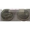 Image 1 : 1999 CH/BU NOVEMBER & DECEMBER MILLENIUM CANADA QUARTER SET