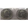 Image 2 : 1999 CH/BU NOVEMBER & DECEMBER MILLENIUM CANADA QUARTER SET
