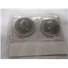 Image 4 : 1999 CH/BU NOVEMBER & DECEMBER MILLENIUM CANADA QUARTER SET