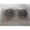 Image 8 : 1999 CH/BU NOVEMBER & DECEMBER MILLENIUM CANADA QUARTER SET