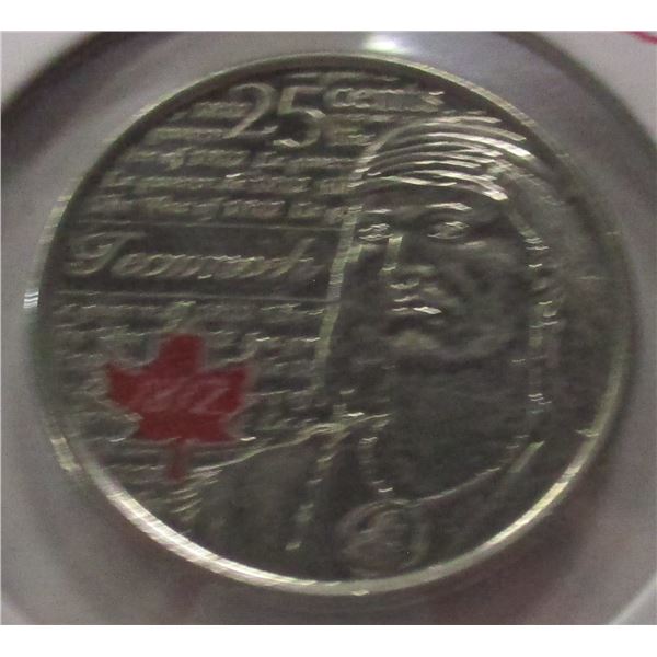 1812 - 2012 TACHUMUSH CH/BU CANADA QUARTER