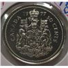 Image 1 : 1977 PROOF CAMEO CANADA HALF DOLLAR