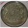 Image 1 : 1950 CANADA KING GEORGE VI SILVER HALF DOLLAR