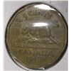 Image 1 : 1942 TOMBAC WORLD WAR II CANADA NICKEL