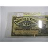 Image 5 : 1900 DOMINION OF CANADA 25 CENT SHIN PLASTER