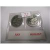 Image 5 : 1999 CH/BU MILLENIUM JULY & AUGUST MILLENIUM QUARTER SET