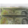 Image 3 : 1973 CRISP UNCIRCULATED SEQUENTIAL SERIAL NUMBER LAST OF CANADA $1 BILLS