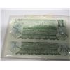 Image 6 : 1973 CRISP UNCIRCULATED SEQUENTIAL SERIAL NUMBER LAST OF CANADA $1 BILLS