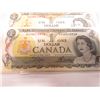 Image 7 : 1973 CRISP UNCIRCULATED SEQUENTIAL SERIAL NUMBER LAST OF CANADA $1 BILLS