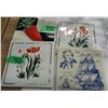 Image 1 : BOX C/W MUGS, TRAY, TEAPOT, TRIVETS, ETC