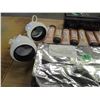 Image 2 : BOX C/W LEG MAKE-UP, TINS, TRACK LIGHTS, ETC