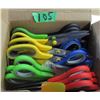 Image 1 : SHELF PULLS (AS IS):  BOX C/W 18 PAIR SCISSORS