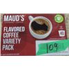 Image 1 : SHELF PULLS (AS IS):  MAUDS VARIETY PACK COFFEE (40 CUPS) - BOX
