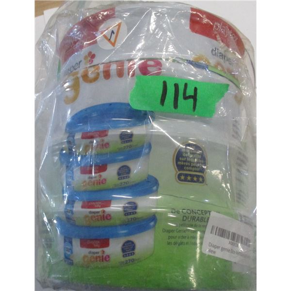 SHELF PULLS (AS IS):  GENIE DIAPER UNIT