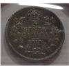 Image 1 : 1910 CANAD AKING EDWARD VII SILVER FIVE CENT