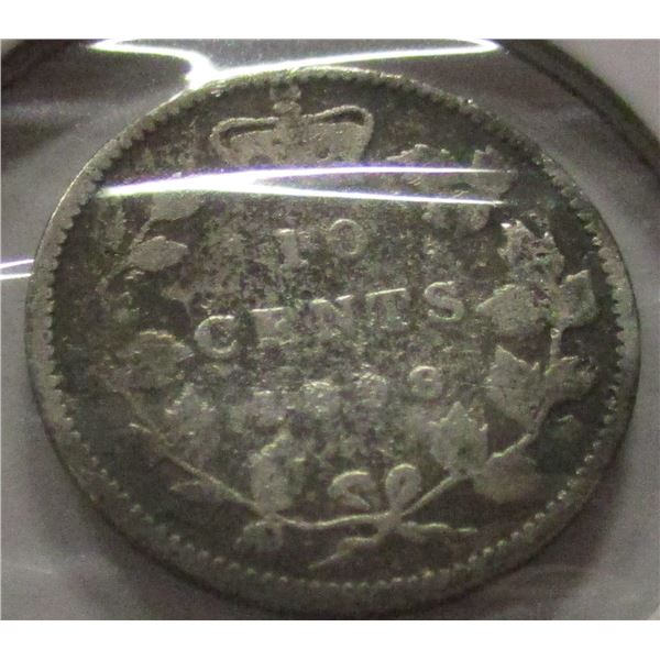 1989 CANADA VICTORIAN SILVER DIME