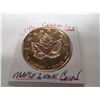Image 3 : CANADA 1 OZ FINE COPPER MAPLE LEAF COIN
