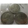 Image 2 : 1922, 1923 & 1924 CANADA KING GEORGE V NICKEL SET