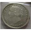 Image 2 : 1893 CANADA VICTORIAN SILVER FIVE CENT