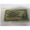 Image 3 : 1900 DOMINION OF CANADA 25 CENT SHIN PLASTER