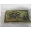 Image 5 : 1900 DOMINION OF CANADA 25 CENT SHIN PLASTER