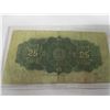 Image 8 : 1900 DOMINION OF CANADA 25 CENT SHIN PLASTER