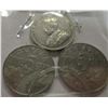 Image 2 : 1929, 1930 & 1931 CANADA KING GEORGE V NICKEL SET