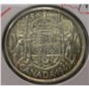Image 1 : 1943 CANADA KING GEORGE VI SILVER HALF DOLLAR