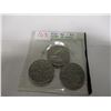 Image 9 : 1934, 1935 & 1936 CANADA KING GEORGE V NICKELS