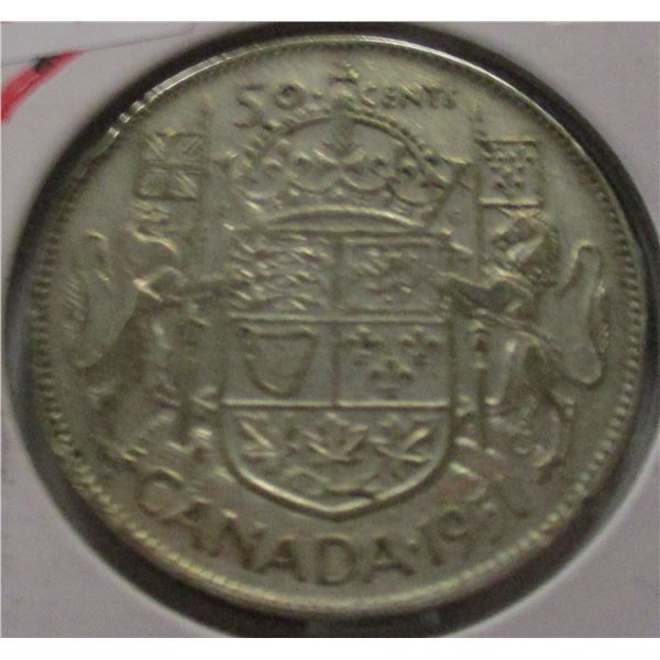 1951 CNAADA SILVER HALF DOLLAR