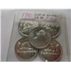 Image 5 : OVER 60 YEARS 1963 CH/BU CANADA NICKELS
