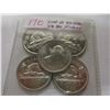 Image 7 : OVER 60 YEARS 1963 CH/BU CANADA NICKELS