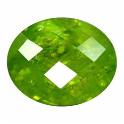 3.30ct Oval Shape Green Sphene Rainbow Spark  (GEM-20049)